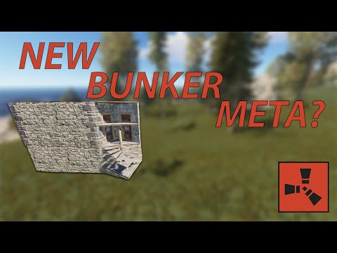 New META Spiral Staircase Bunker - RUST Building 4.0 *Patched*