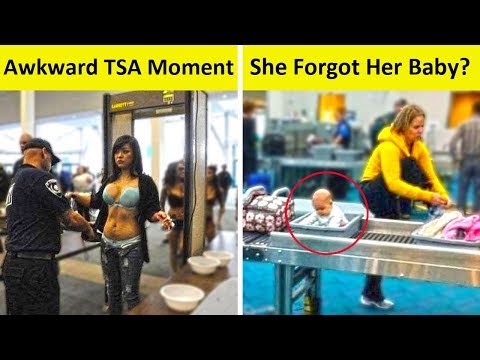 The Most WTF Things Seen At The Airport (NEW PICS!!) Video