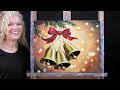 BELLS WILL BE RINGING-Learn How to Draw and Paint with Acrylics-Easy Christmas Paint and Sip at home