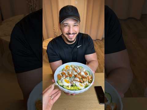 Une Salade César hyper gourmande