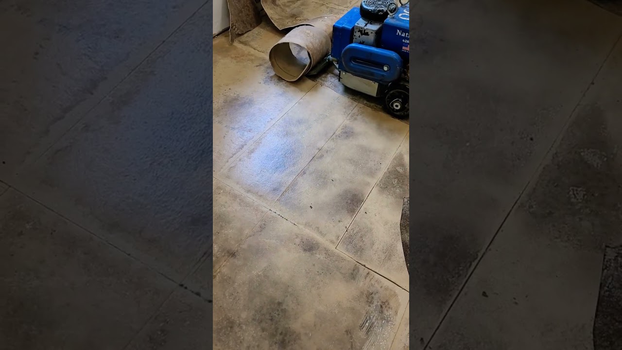 Easy how remove vinyl flooring from concrete #easy #remove #concrete #flooring #viralvideo
