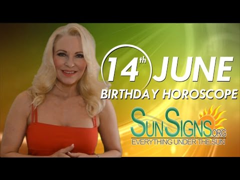 June 14th Zodiac Horoscope Birthday Personality - Gemini - Part 1