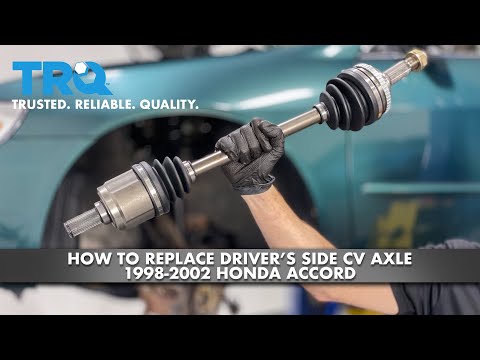 How to Replace Driver's Side CV Axle 1998-2002 Honda Accord