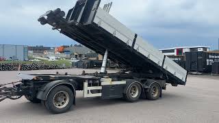 Hüffermann OTHER 2017 Huffermann Slephenger m/ Vaierheis og Flak! SE VIDEO tippvagn trailer till salu - Bild 4 | Autoline SE Hüffermann OTHER 2017 Huffermann Slephenger m/ Vaierheis og Flak! SE VIDEO tippvagn trailer | Bild 4 - Autoline