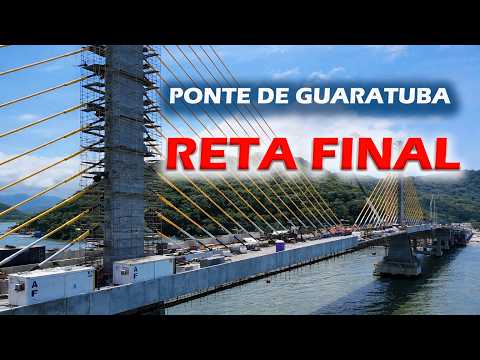 Ponte de Guaratuba entra na reta final e muda o litoral do Paraná