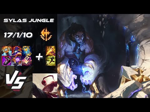 JUNGLE Sylas vs Lee Sin - NA Grandmaster Patch 25.18
