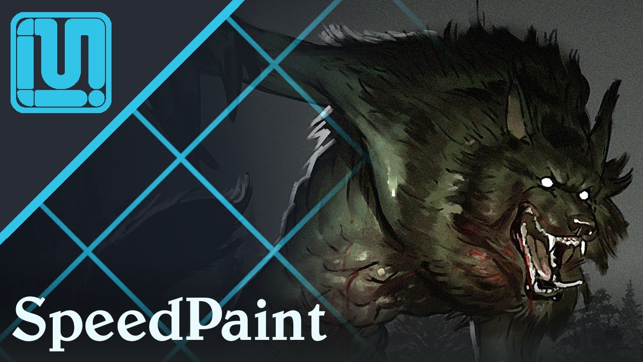 Weretober-Werewolf-Speedpaint