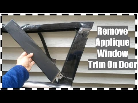 Remove Applique B Pillar Door Trim Chrysler Dodge FAST
