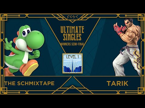 THE SCHMIXTAPE (Yoshi) vs Tarik (Kazuya, Greninja) - Ultimate Singles Winners Semi-Final - Level 1