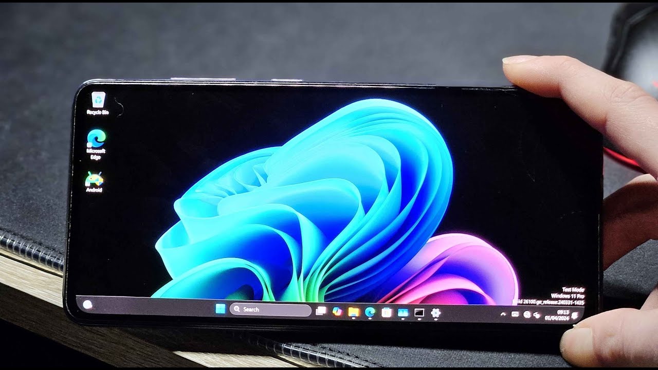 Installing Windows 11 on a Samsung Phone... (yes, it's possible!)