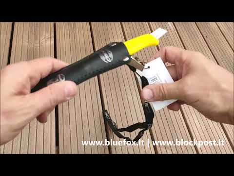 709014 MUSHROOM KNIFE NECK SHEATH grybautojo peilis