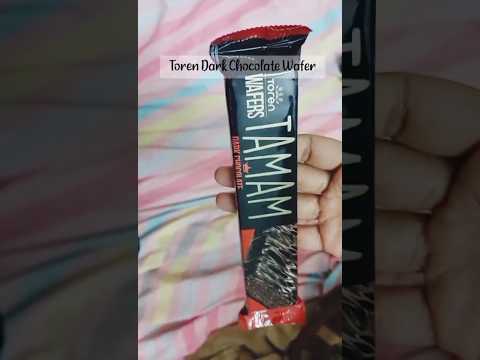 Tamam Dark Chocolate Wafer Review #uae #reviewreel #foodreview #foodreel #foodreviewreel #ajman
