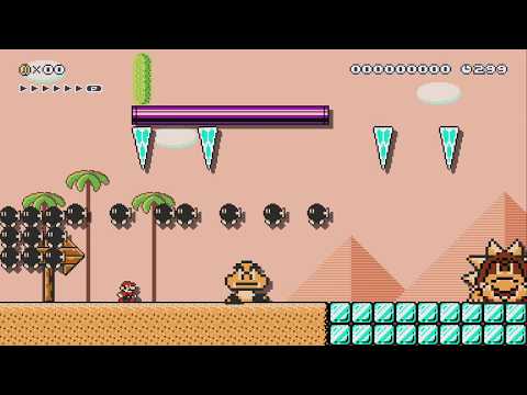 暑中お見舞い申し上げます。 by あのかお - Super Mario Maker 2 - No Commentary 1bw