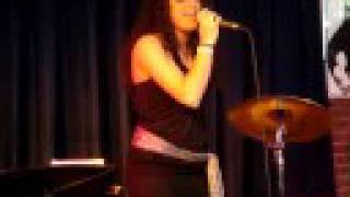 Christina Janine singing "Gee Baby Ain't I good to you"