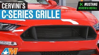 2018 Mustang GT & EcoBoost Cervini's C-Series Grille Review & Install