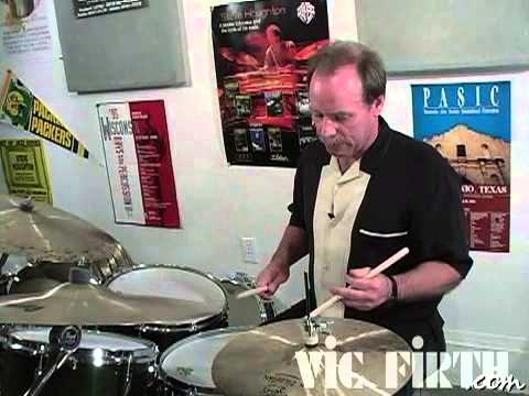 Steve Houghton Beginning Drum Lessons 09: Applying the Rudiments to the Drum Set