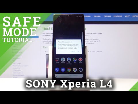 Safe Mode in SONY Xperia L4 – Diagnose Installed Apps