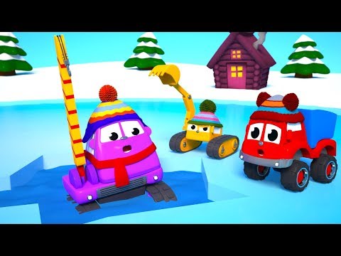 FRIENDS ON WHEELS EP 15 - MIGHTY MACHINES RELAXING ON THE ICE SKATING RINK