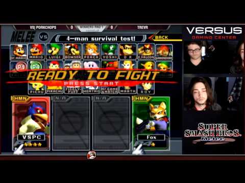 Versus Melee Weekly 1/24/16 - Winners R1 - VS|PorkChops (Falco) vs Trevr (Fox)