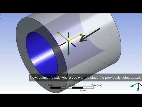 How to Change Joint axis inside Ansys Workbench || Revolute Joint || Translational Joint