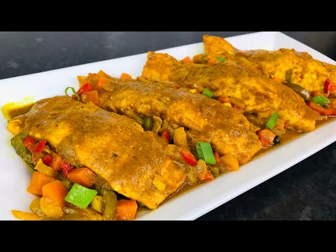 CURRY SALMON RECIPE / HOW TO MAKE CURRY SALMON