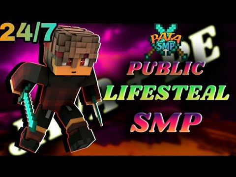 24/7 Minecraft Lifesteal Smp Live!
