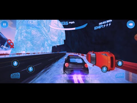 Long Lexus SUV Car With Emergency Sirens #4k Drive On Container Track -- P S Game 45 Play