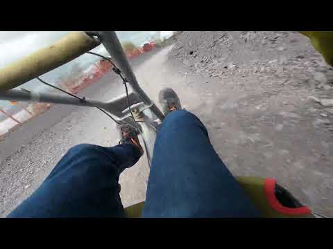 Zipworld Quarry Karts - no brakes drifty overtakes!