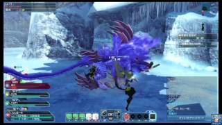 【PSO2】SHAD＋１０スノウ夫妻でレベル上げついでにシャープボマー零式練習