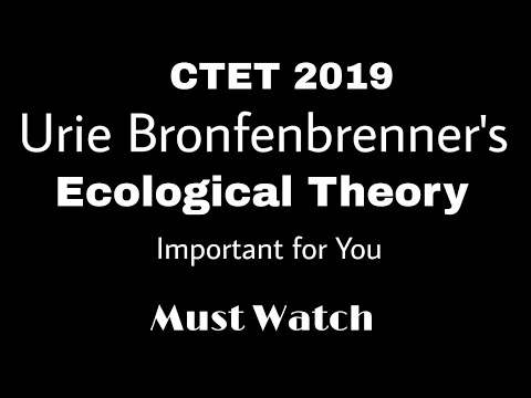 Urie Bronfenbrenner's Ecological Theory