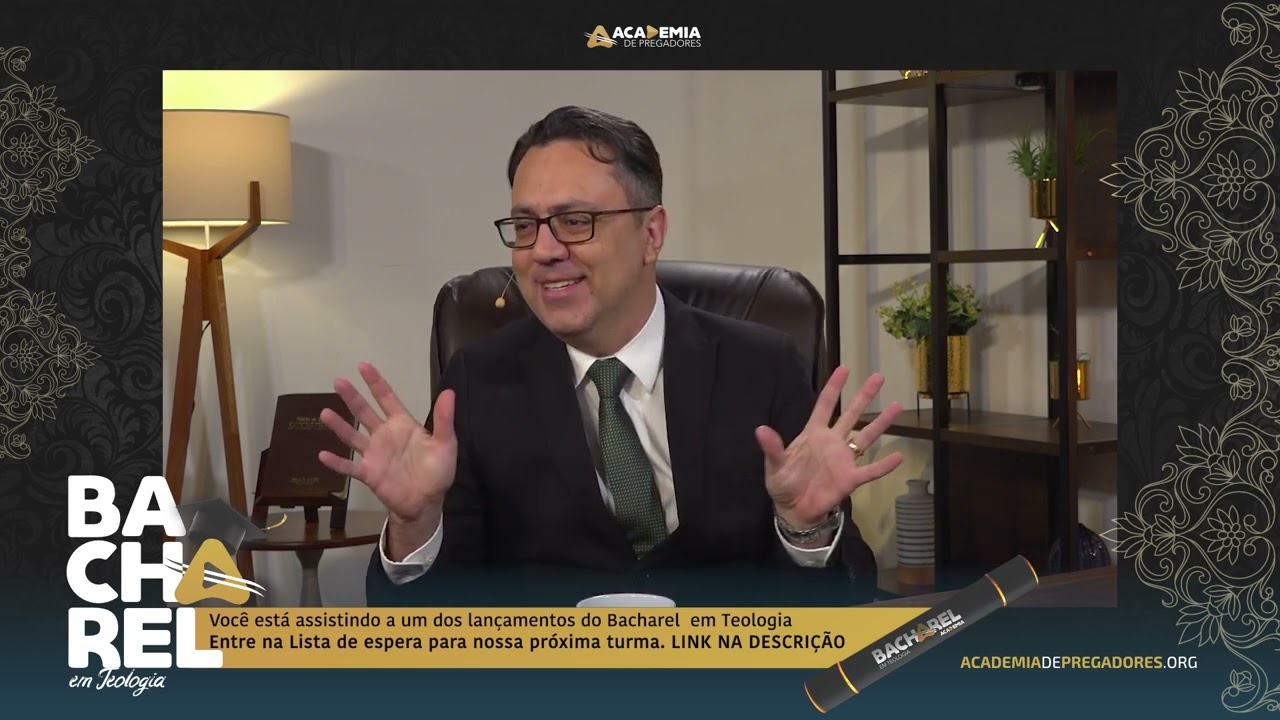 Reprise: Entrevista com o Pr. Eliel Gaby no lançamento do Bacharel em Teologia