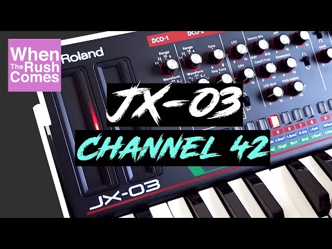 Roland Boutique JX-03 | Multi-track test (Deadmau5 - Channel 42)