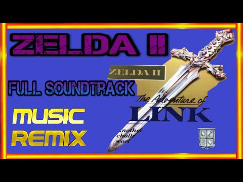 🕹️ Zelda II, The Adventure of Link: Full Soundtrack - (NES) [Music Remix] 🎼