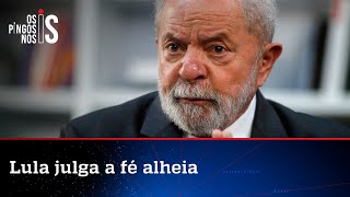 Lula chama Bolsonaro de estúpido e diz que o presidente não acredita em Deus