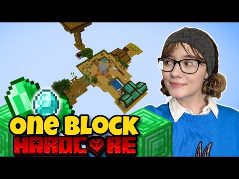 Minecraft Skyblock One Block, but its HARDCORE [#7]