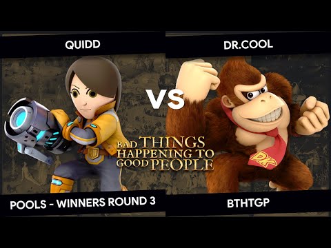 BTHTGP - Quidd (Mii Gunner) vs Dr. Cool (Donkey Kong) - Pools - Winners Round 3
