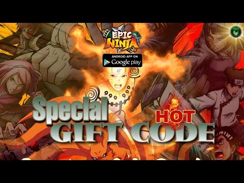 Epic Ninja - God New! Special Gift Code #1 🎁 Free VIP🔥2023 New Naruto idle Game RPG - Android