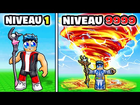 Je Suis Passé De Noob À GRAND SORCIER Dans Roblox Simple Spells !