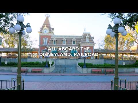 Disneyland Railroad Ambience | Sights & Sounds | 4K Grand Circle Loop