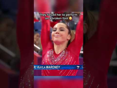 The greatest Vault ever was done with a what?!🤯 #gymnastics #vault #olympics #sports #perfect