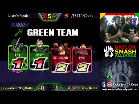 ShareStock 2.2 PM Doubles  - Loser's Finals - Jaywalker & Quiteballin vs Alchemist & Kohai