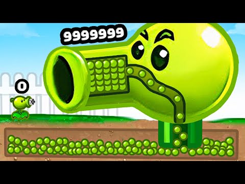 Can I grow The STRONGEST PEASHOOTER? (PvZ Fusion)