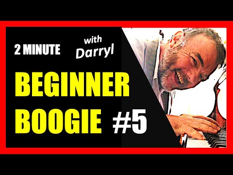 Two minute boogie woogie piano lesson #5
