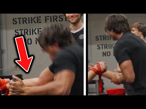 AUDEN SNAPPED MILO'S FOREARM!