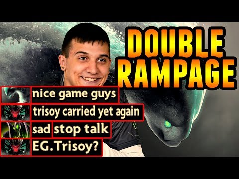 Arteezy Trash Talk - Double Rampage - Morphling Pro Gameplay - Dota 2 Ranked Match (2018)