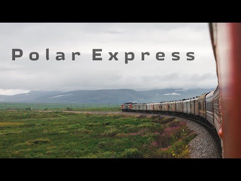 Riding a Polar Express Train across Arctic 🇷🇺