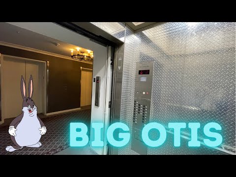 Nearly Busted! Big Otis Traction Service Elevator | Hotel Monaco | Downtown Seattle, WA