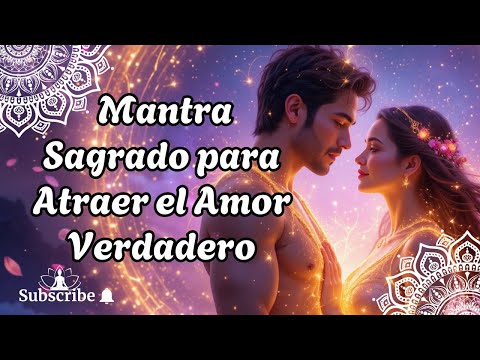 💖 Mantra Sagrado para Atraer el Amor Verdadero | Om Kamadevaya Vidmahe 🌸✨