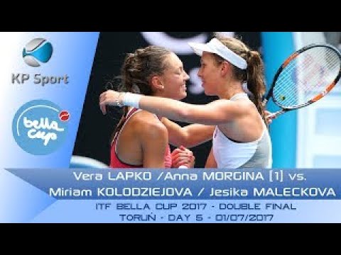 LAPKO / MORGINA vs. KOLODZIEJOVA / MALECKOVA / Bella Cup 2017 / Final Double