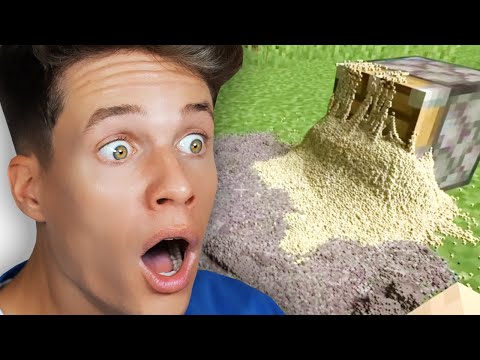 Minecraft, but it's REALISTIC